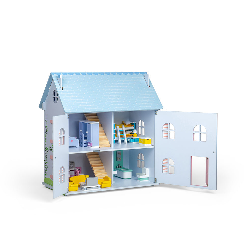 Tidlo Wooden Dolls House Bundle