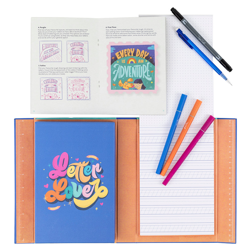 Hand Lettering - Learn. Experiment. Create.-Stationery-Tiger Tribe-Yes Bebe