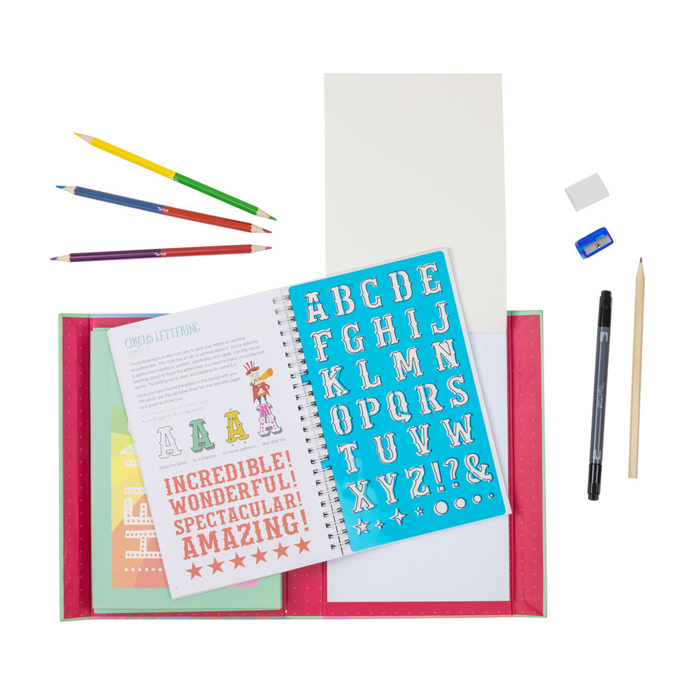 The Lovely Book of Lettering Art Set