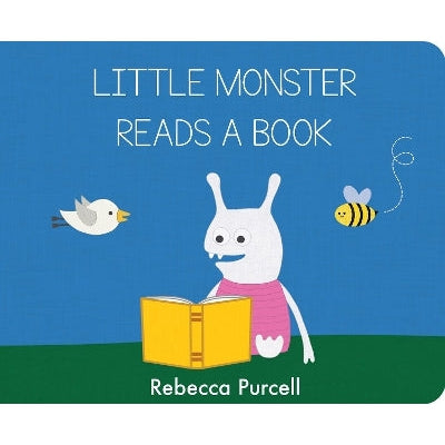 Little Monster Reads A Book