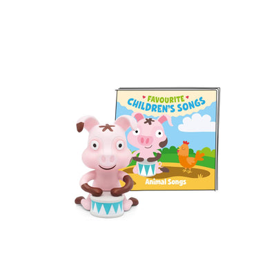 Tonies Favourite Children's Songs - Animal Songs - Audio Character for use with Toniebox Player