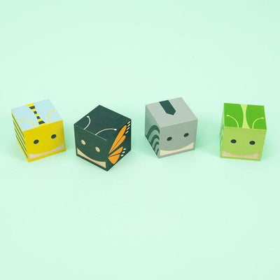 Uncle Goose Wooden Blocks - Cubelings Insect Blocks
