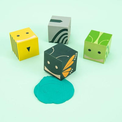 Uncle Goose Wooden Blocks - Cubelings Insect Blocks