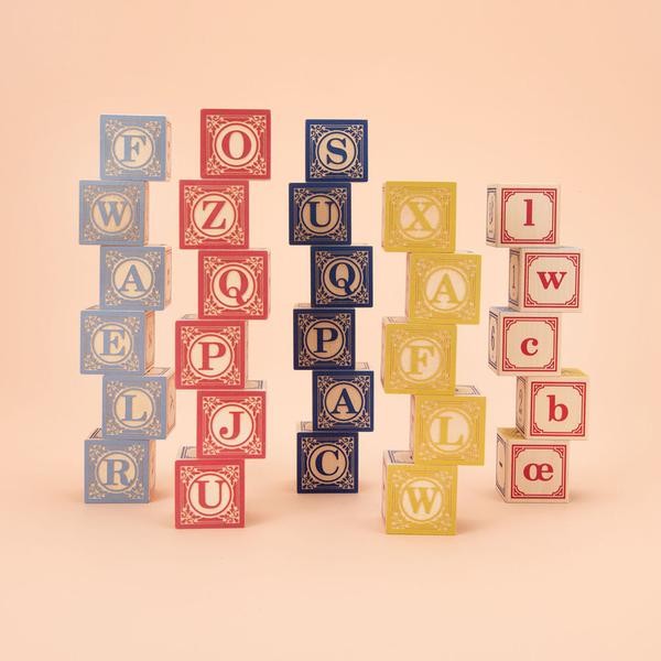 Uncle Goose Wooden Blocks - French ABC Blocks