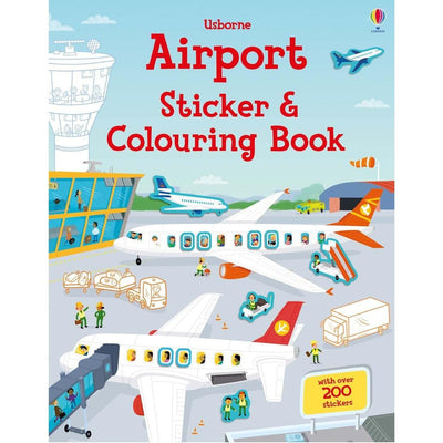 Airport Sticker & Colouring Book
