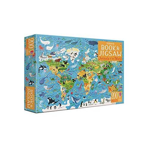 Animals Of The World Book And Jigsaw - Sam Smith