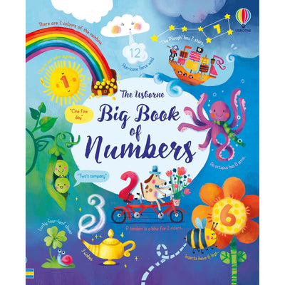 Book And 25 Piece Jigsaw Numbers (Usborne Book And Jigsaw) - Felicity Brooks & Sophia Touliatou