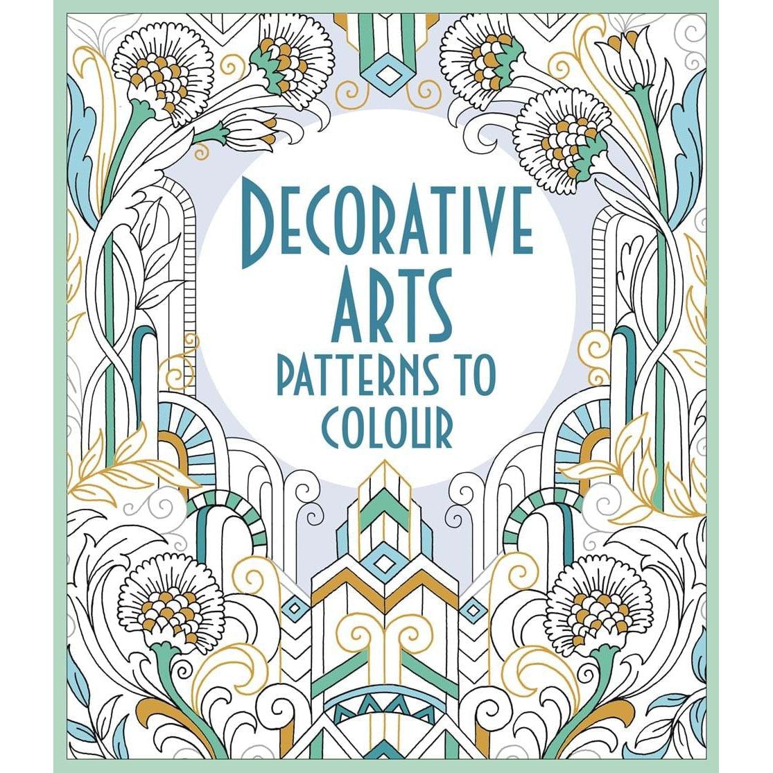 Decorative Arts Patterns To Colour