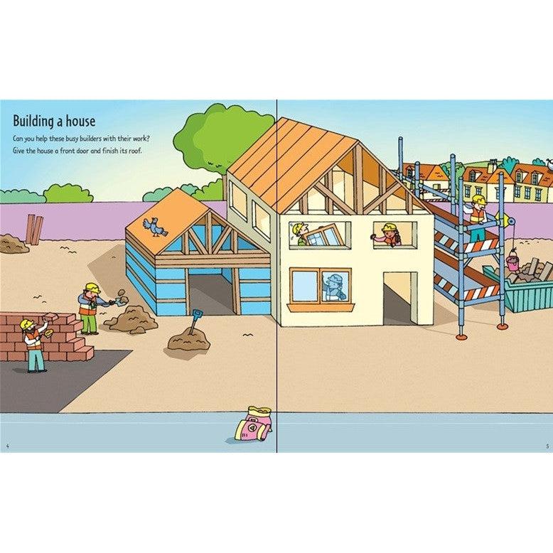 First Sticker Book: Building Sites