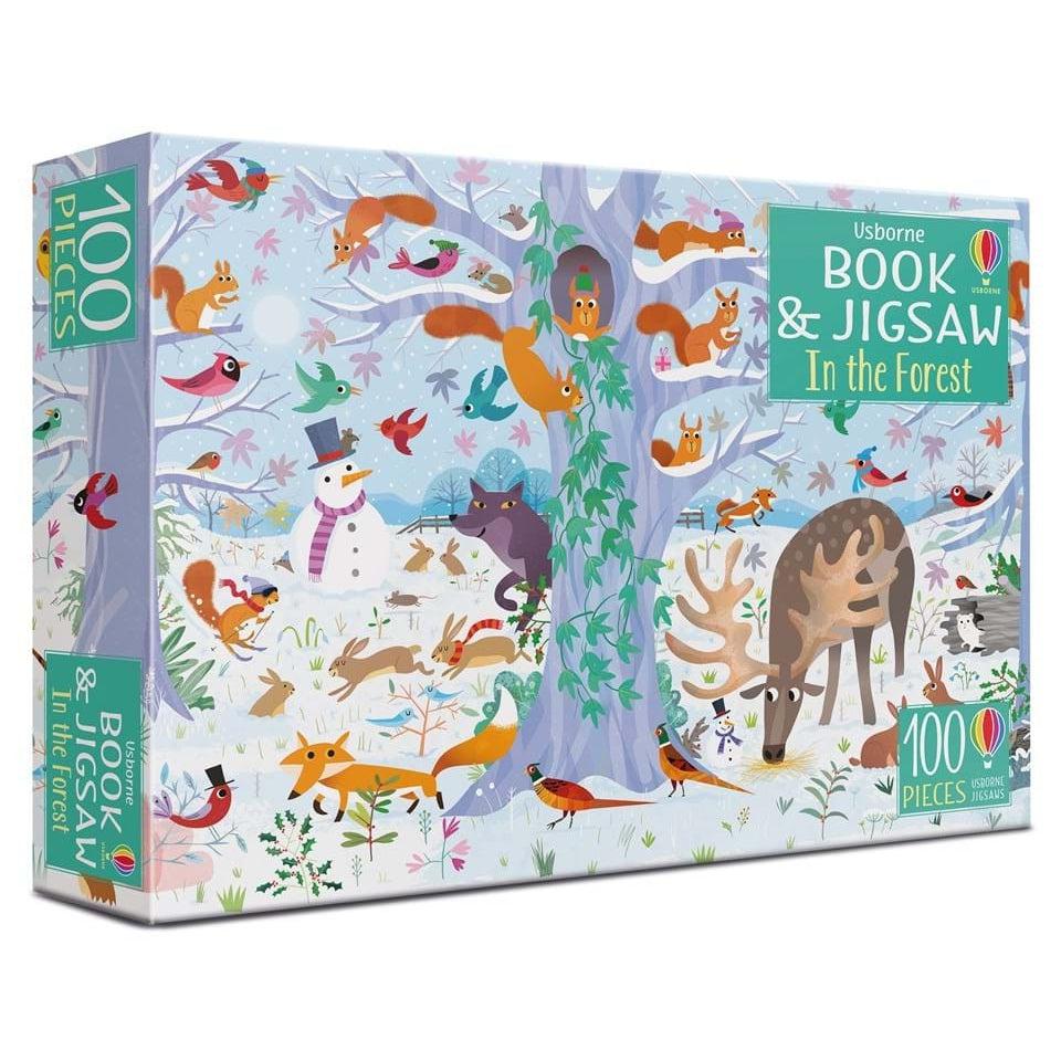 Usborne Book and Jigsaw: Forest Maze