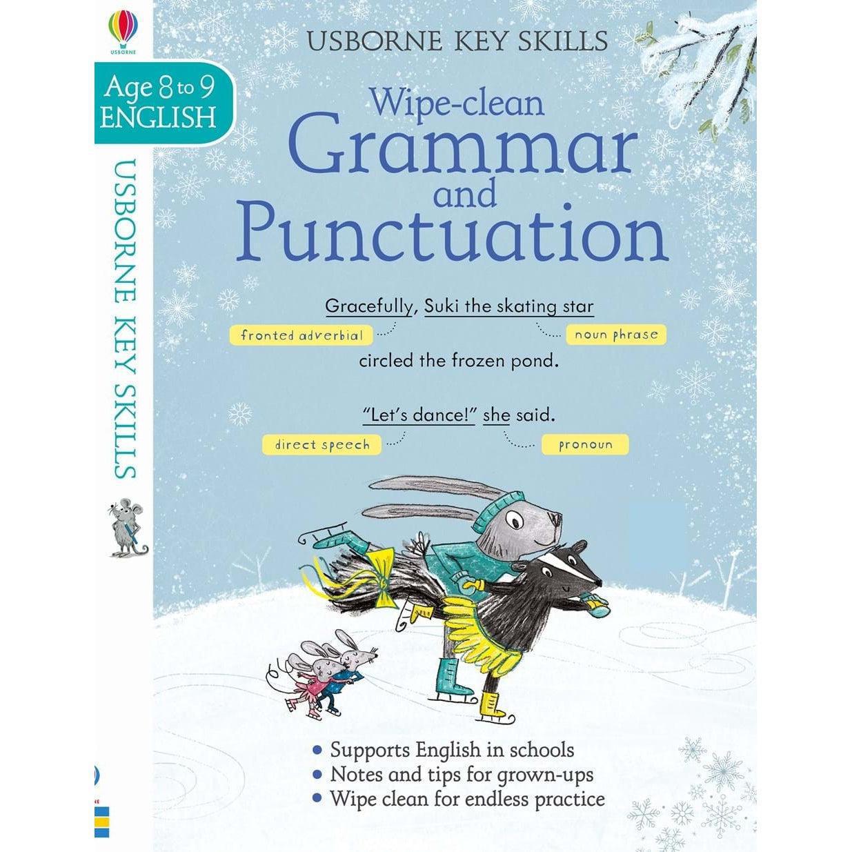 Key Skills Wipe-Clean: Grammar & Punctuation 8-9