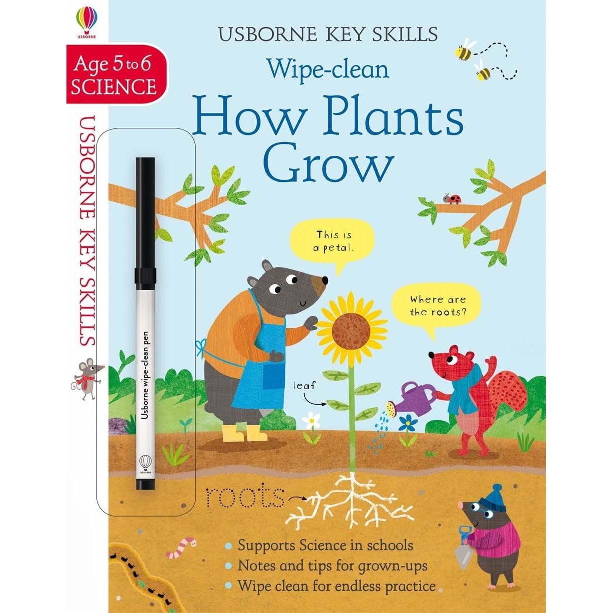 Key Skills Wipe-Clean: How Plants Grow 5-6