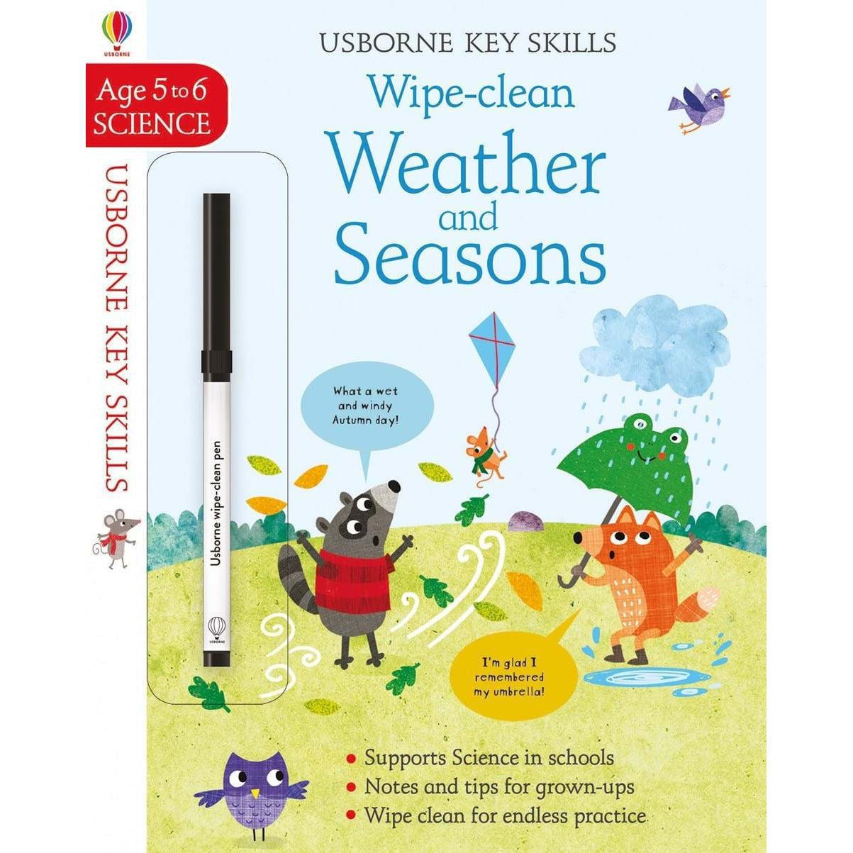 Key Skills Wipe-Clean: Weather And Seasons 5-6