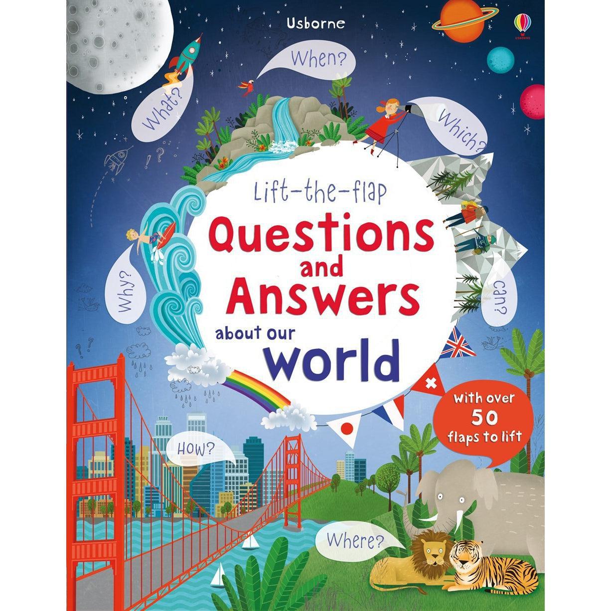 Lift-The-Flap Questions And Answers World - Katie Daynes