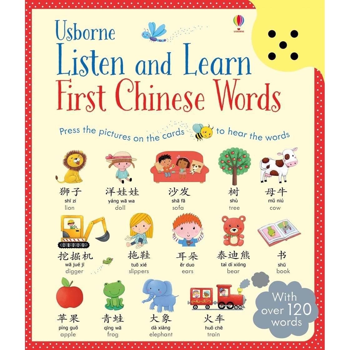 Listen And Learn First Chinese Words - Sam Taplin & Mairi Mackinnon