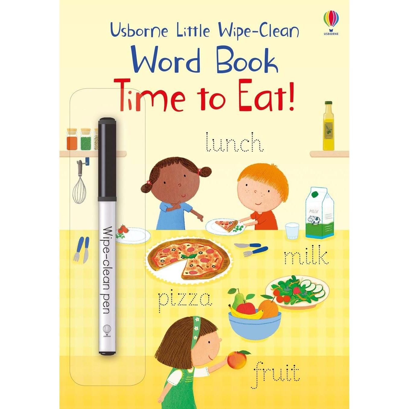 Little Wipe-Clean Word Book Time To Eat!
