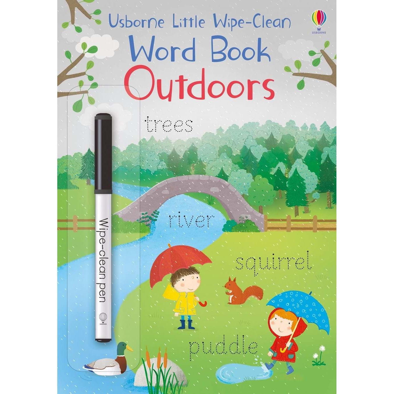Little Wipe-Clean Word Books Outdoors