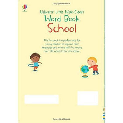 Little Wipe-Clean Word Book School