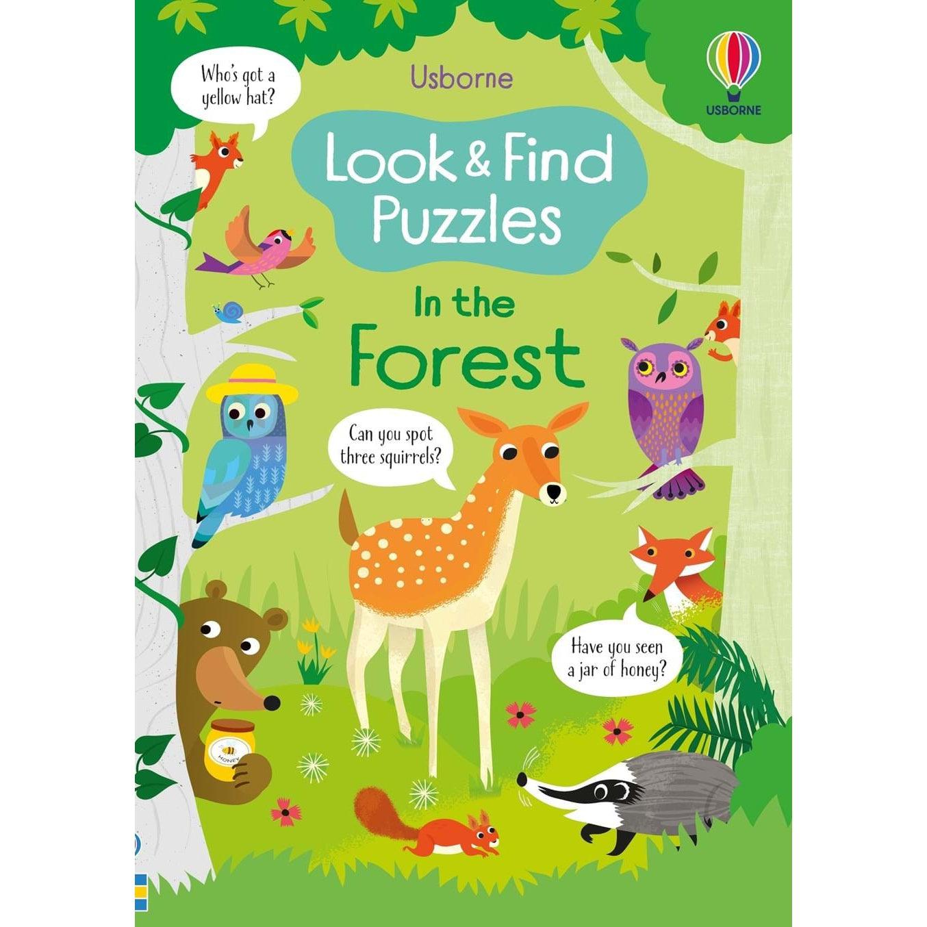 Look And Find Puzzles: In The Forest