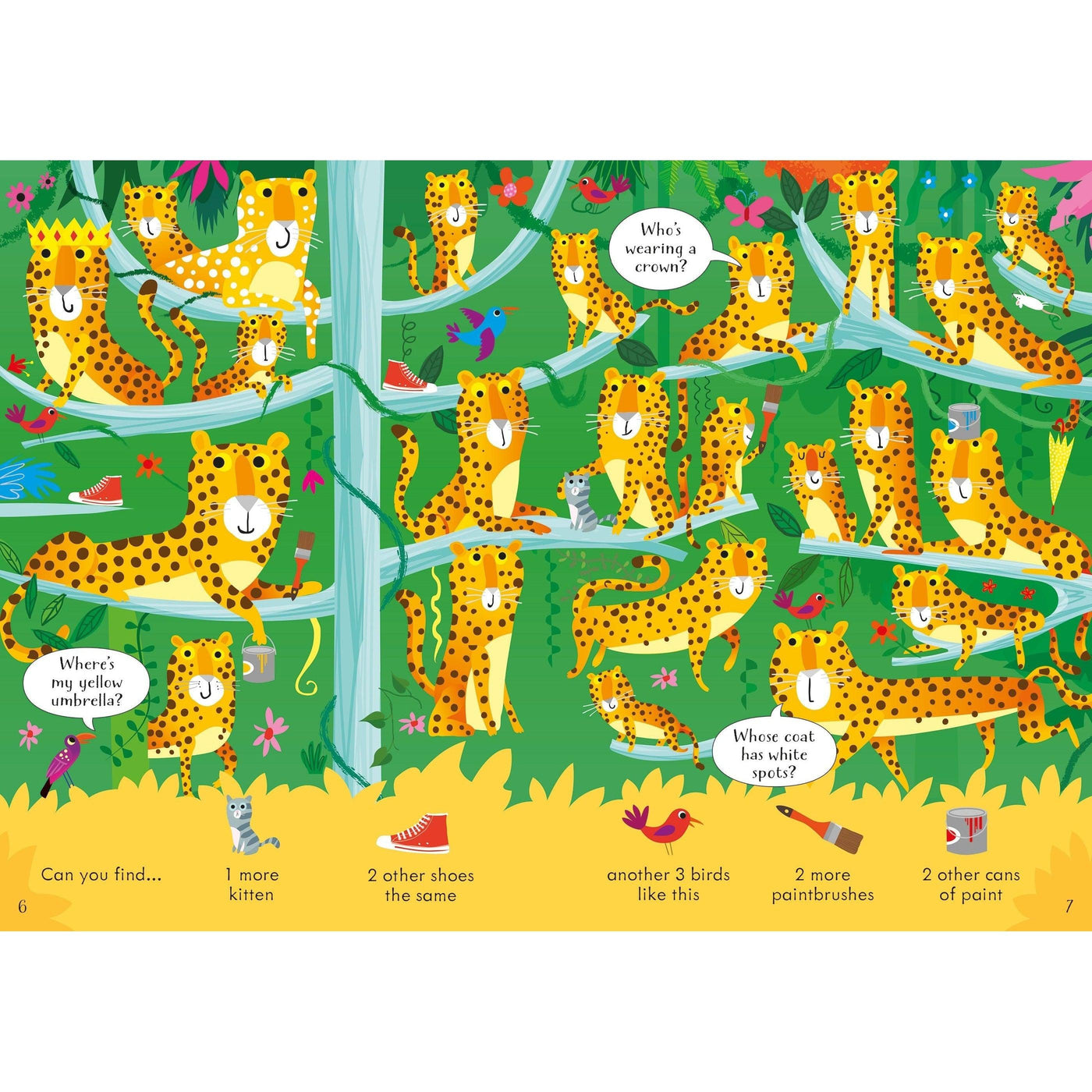 Look And Find Puzzles In The Jungle - Kirsteen Robson & Gareth Lucas