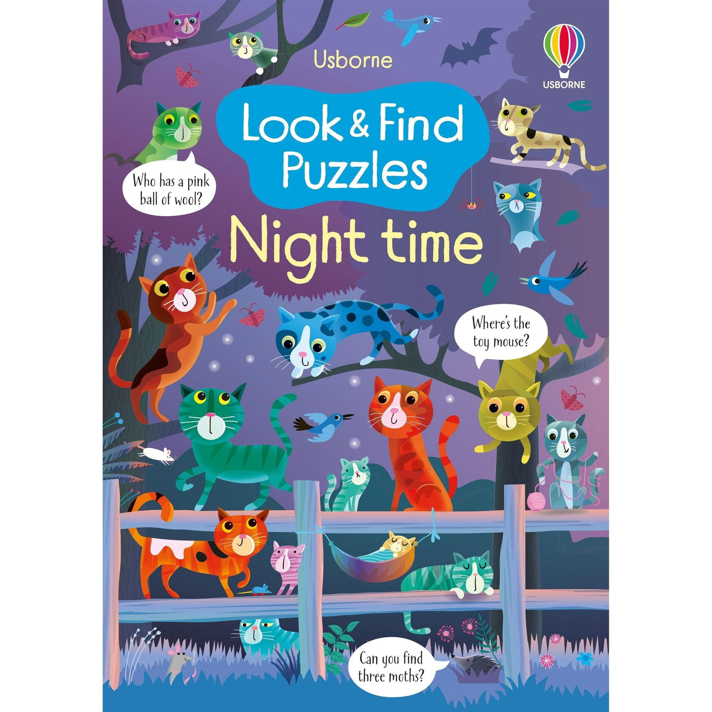 Look And Find Puzzles Night Time - Kirsteen Robson & Gareth Lucas