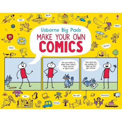 Make Your Own Comics (Big Pads) - Louie Stowell