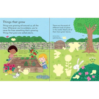 My First Book About How Things Grow Sticker Book