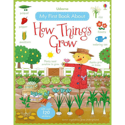 My First Book About How Things Grow Sticker Book