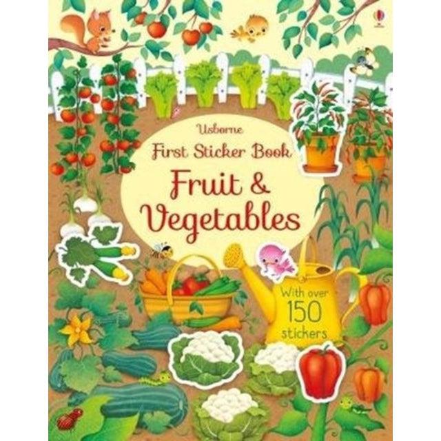 First Sticker Book Fruit And Vegetables