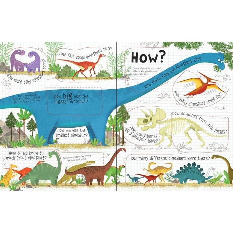 Lift-The-Flap Questions And Answers About Dinosaurs