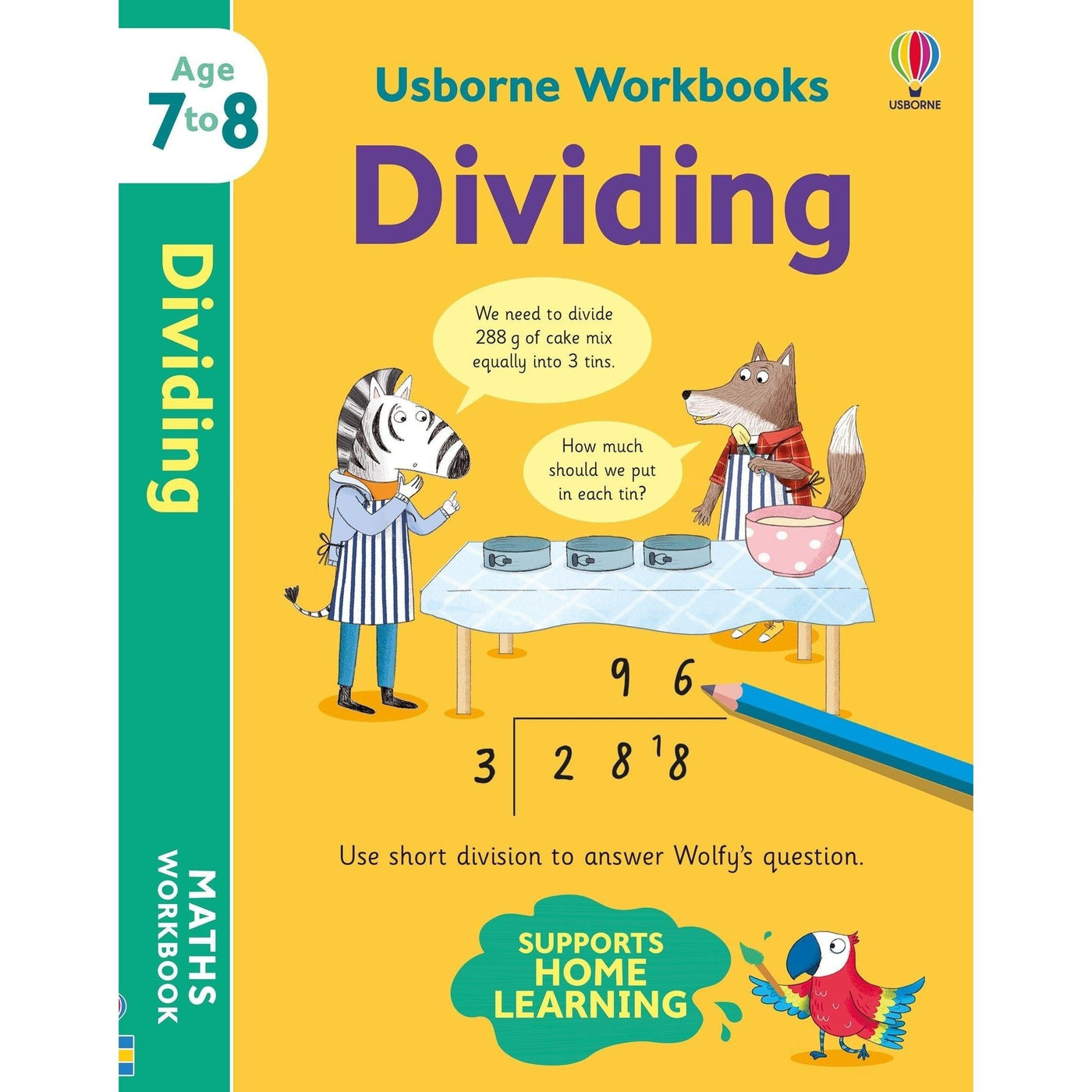 Usborne Workbooks Dividing 7-8