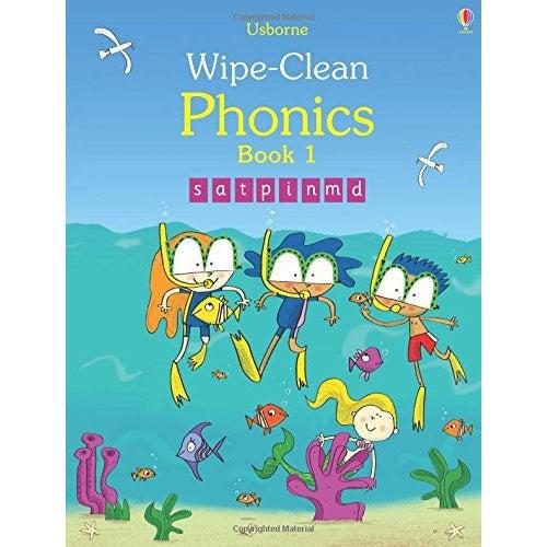 Wipe-clean Phonics book 1