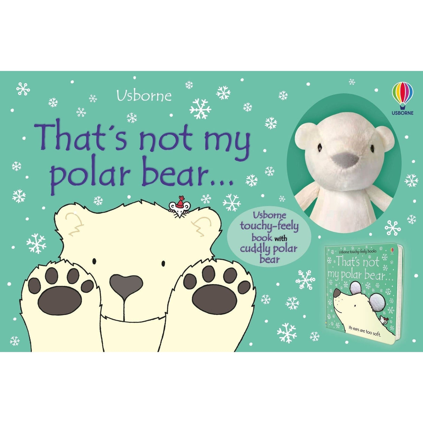 That S Not My Polar Bear... Book + Plush Soft Toy - Fiona Watt & Rachel Wells