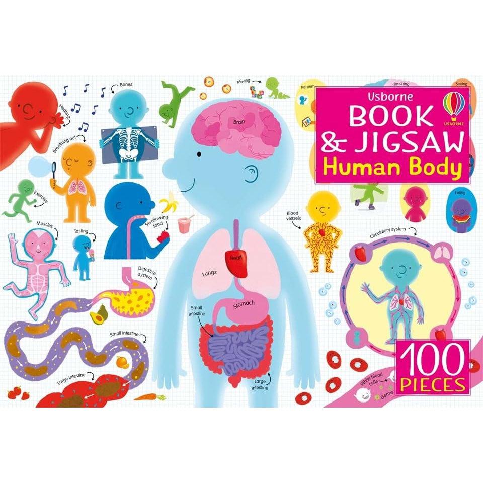 The Human Body 100 Piece Jigsaw & Book
