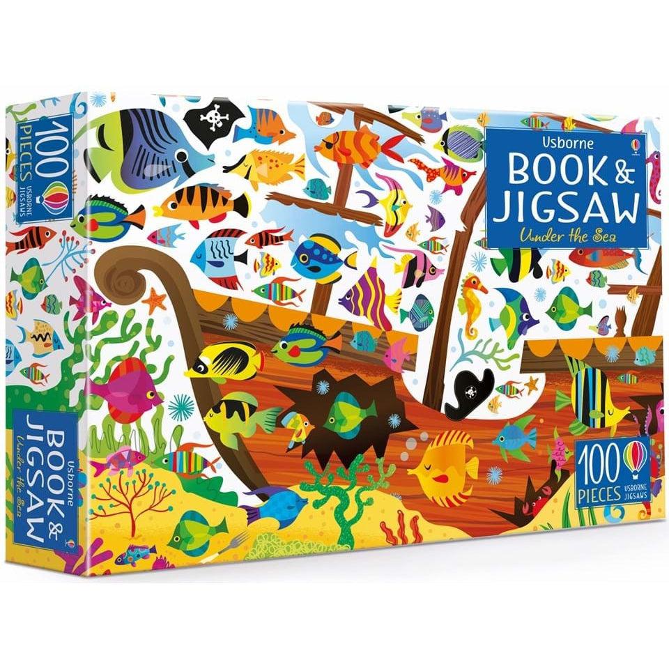 Under The Sea Puzzle Book And Jigsaw - Kirsteen Robson & Gareth Lucas