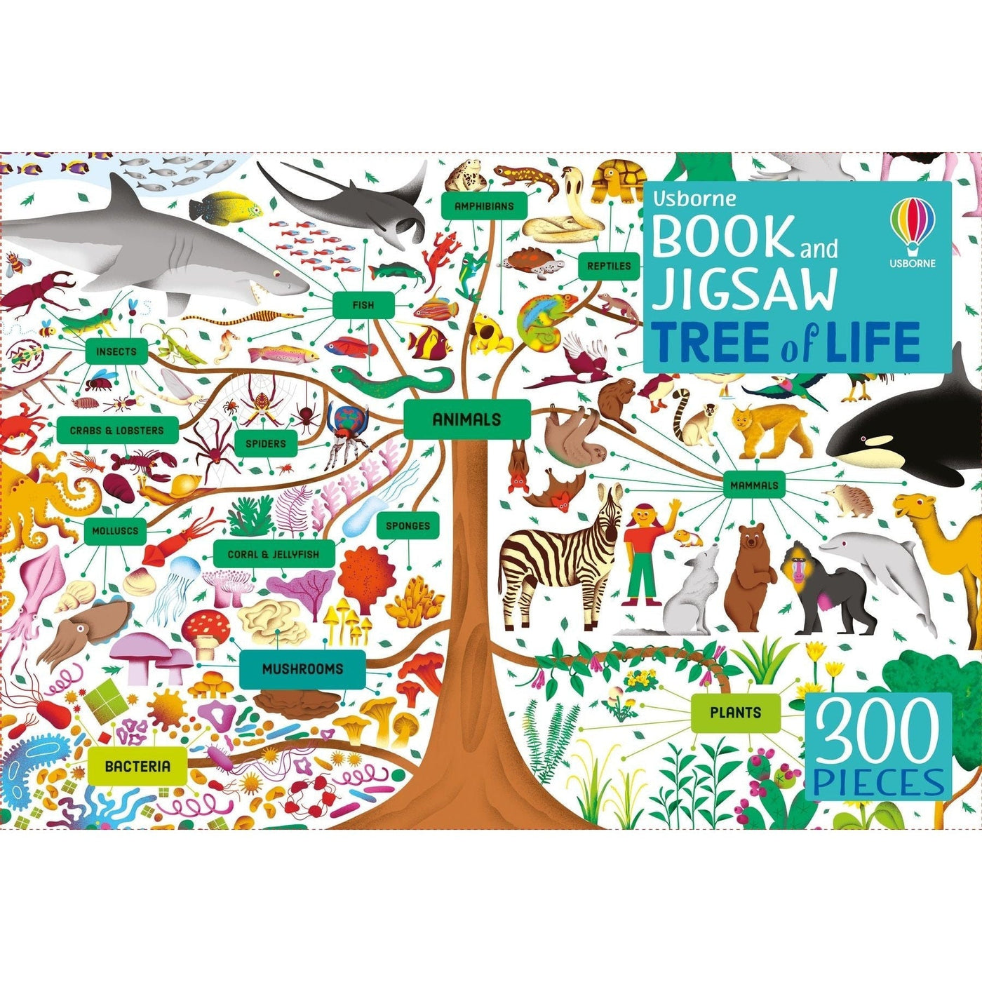Usborne Book And 300 Piece Jigsaw: Tree Of Life - Alice James & Mar Hernandez