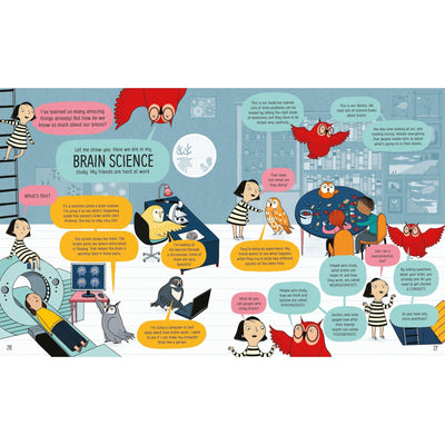 Usborne Book Of The Brain And How It Works - Betina Ip & Mia Nilsson