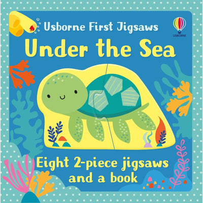 Usborne First Jigsaws: Under The Sea - 8 Two-Piece Jigsaws