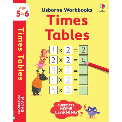 Usborne Workbooks Times Tables 5-6 - Holly Bathie