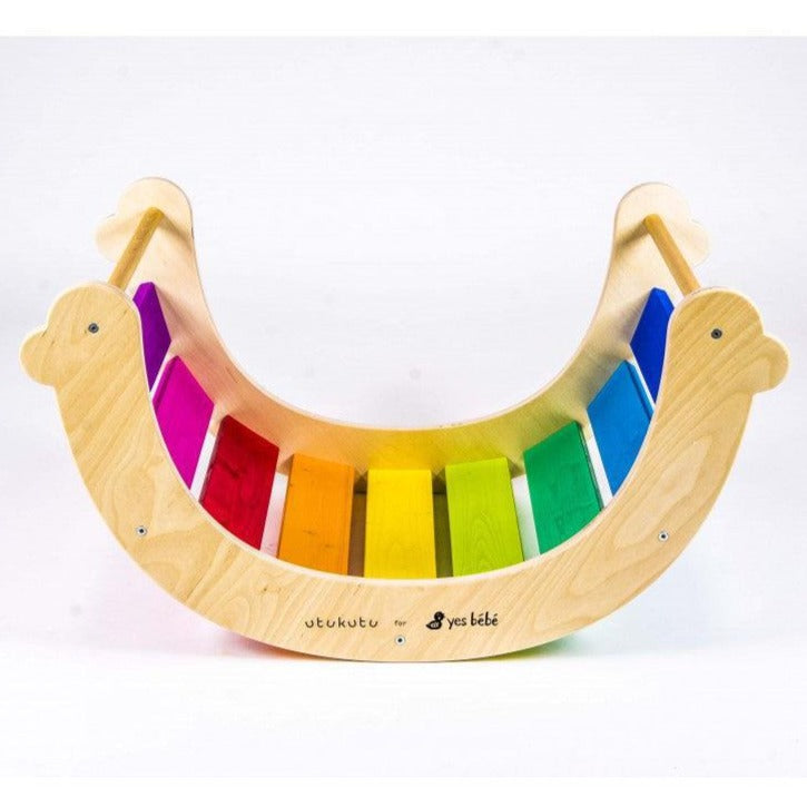 Spectra Wooden Swing - Full Colour - Yes Bebe Edition