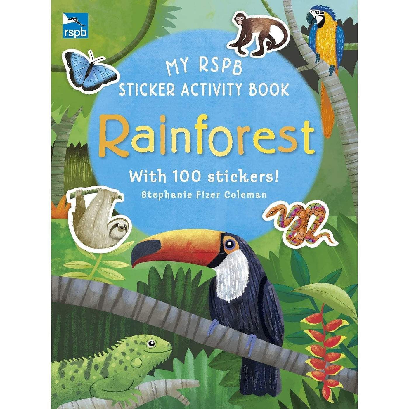 My RSPB Sticker Activity Book: Rainforest