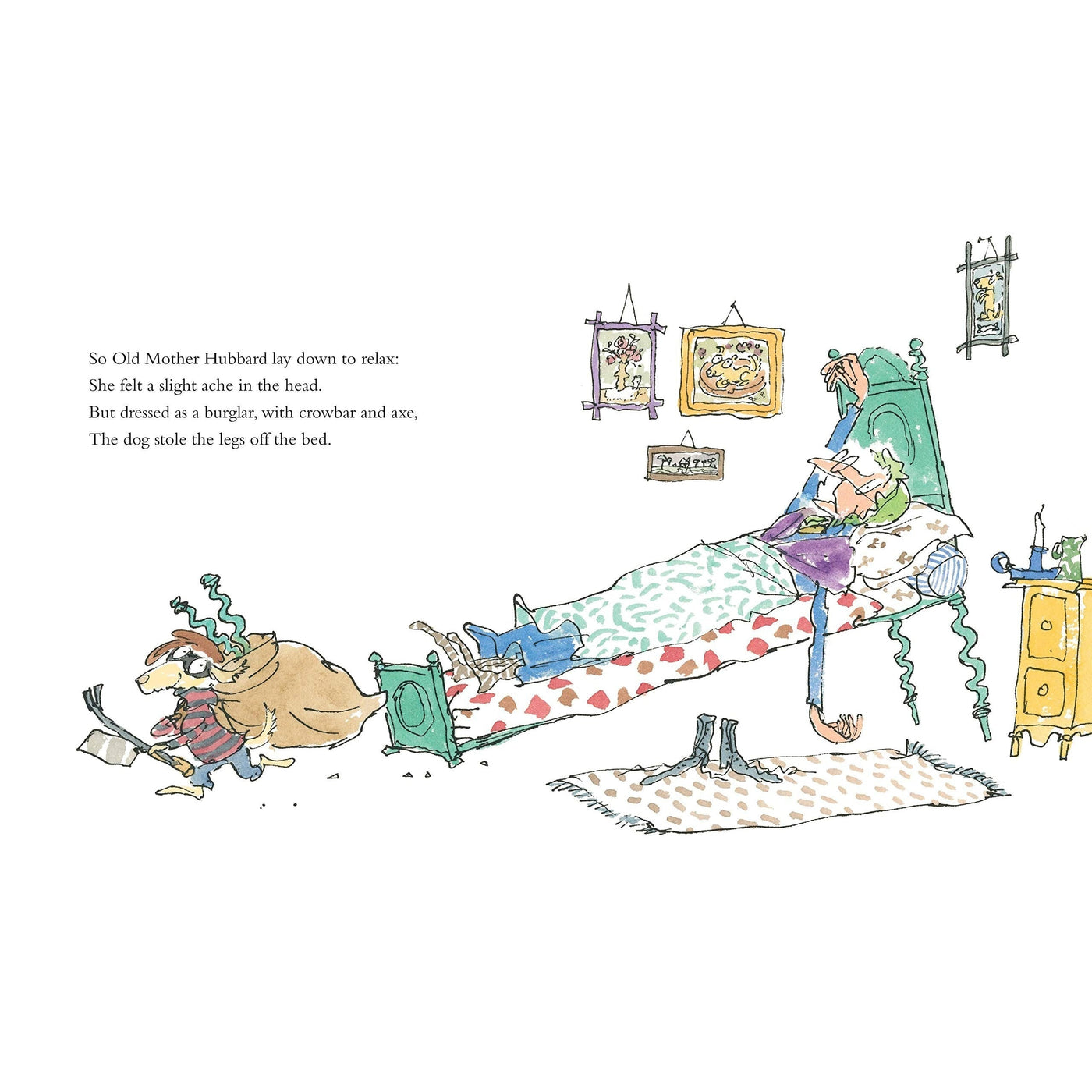 Old Mother Hubbard's Dog Dresses Up - John Yeoman & Quentin Blake