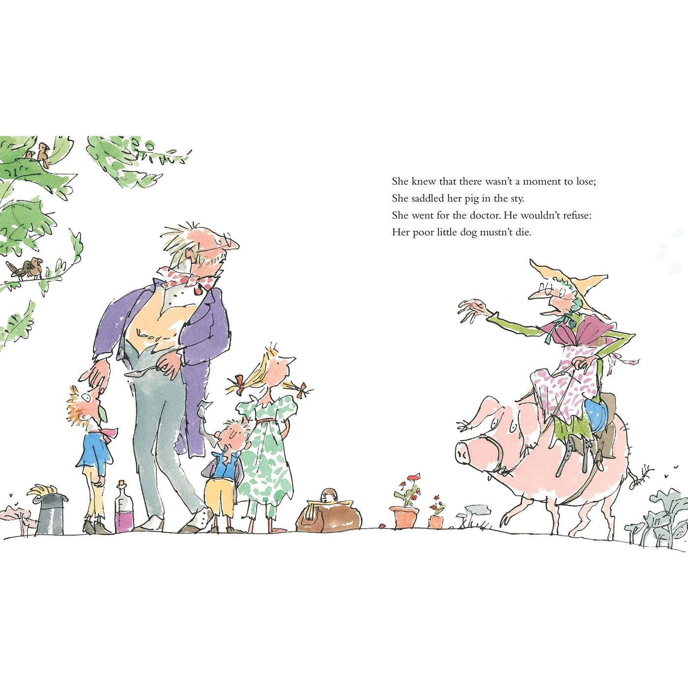 Old Mother Hubbard's Dog Needs A Doctor - John Yeoman & Quentin Blake