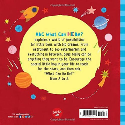 ABC for Me: ABC What Can He Be?: Boys can be anything they want to be, from A to Z: Volume 6