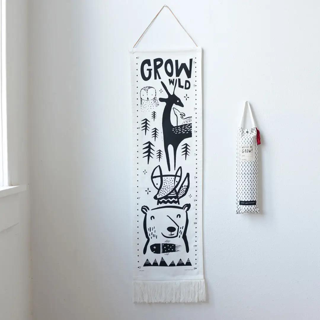 Canvas Growth Chart - Woodlands