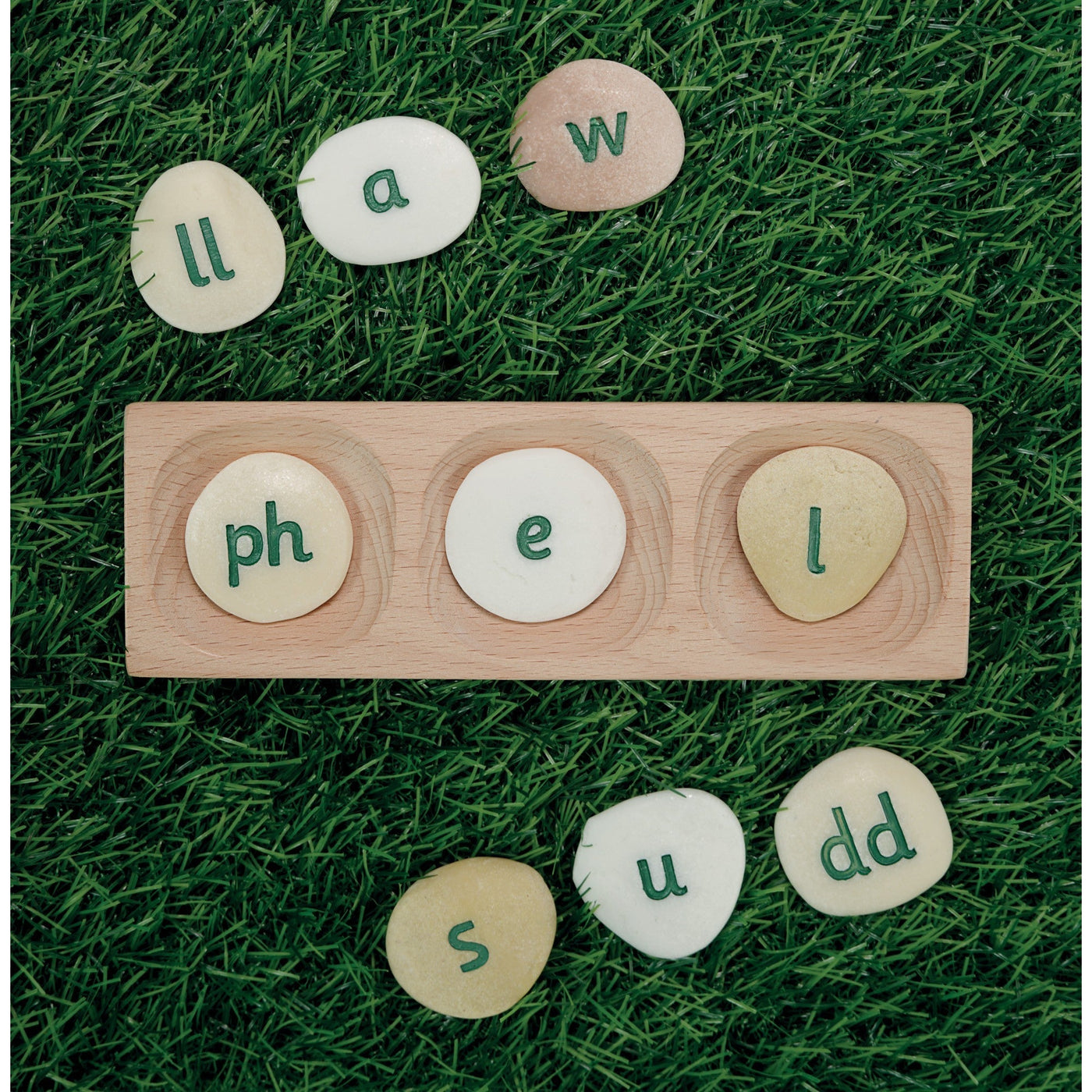Welsh Alphabet Supplementary Pebbles - Yellow Door