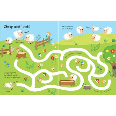 Wipe-Clean: Farm Activities Age 3+