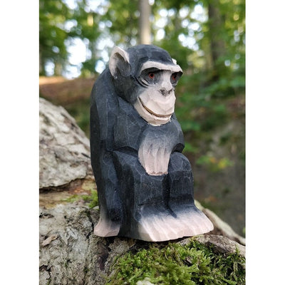 Wudimals® Chimpanzee Wooden Figure