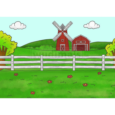 Wudimals® Farm Habitat Diorama (Digital File)