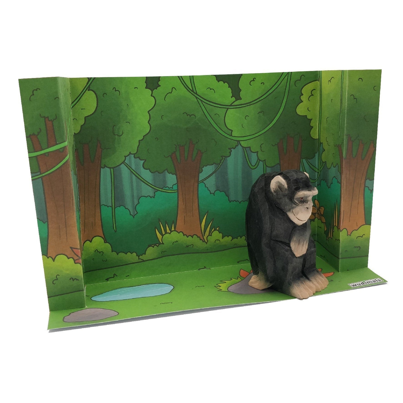 Wudimals® Jungle Habitat Diorama (Digital File)